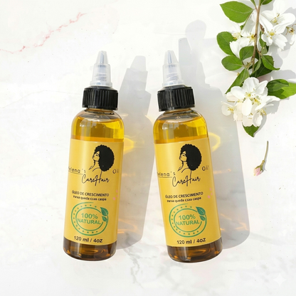Óleo Natural para Crescimento do Cabelo